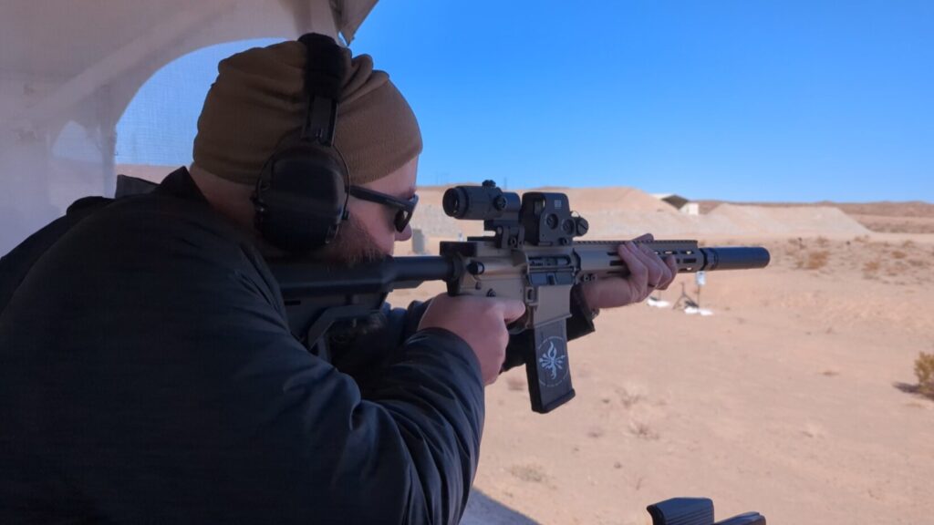 shooting DMSR range day 