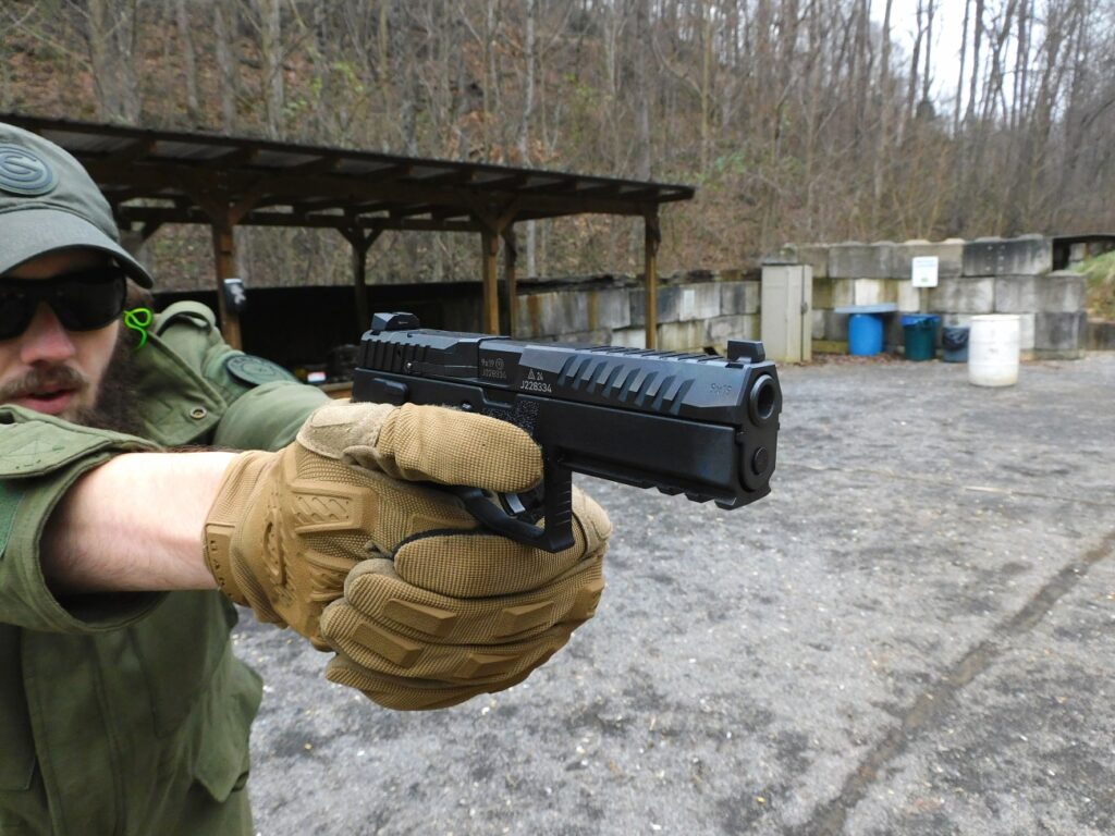 CZ P-09 F Nocturne pistol