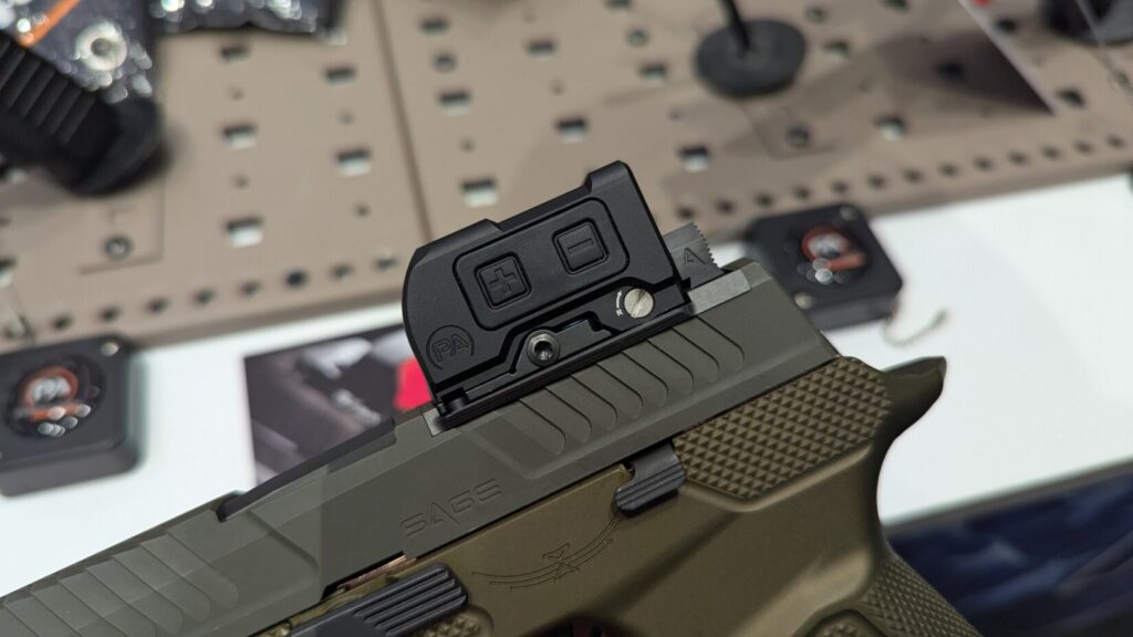 HTX 1 handgun red dot