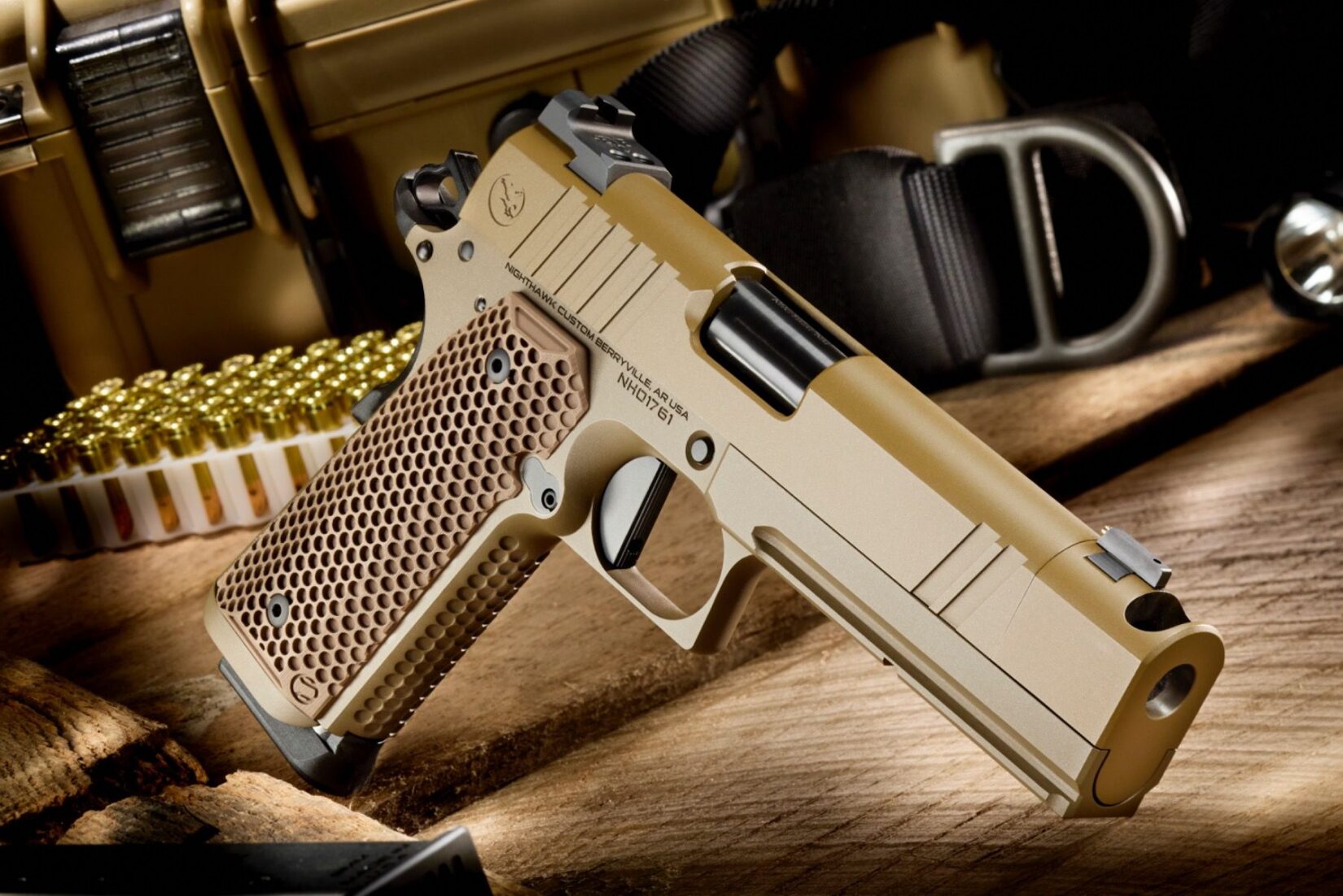 Nighthawk Custom: Single Stack Sand Hawk - Inside Safariland