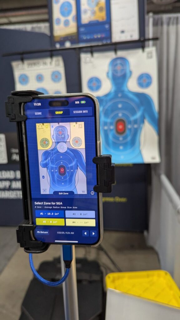 training app and target, SHOT Show 2025