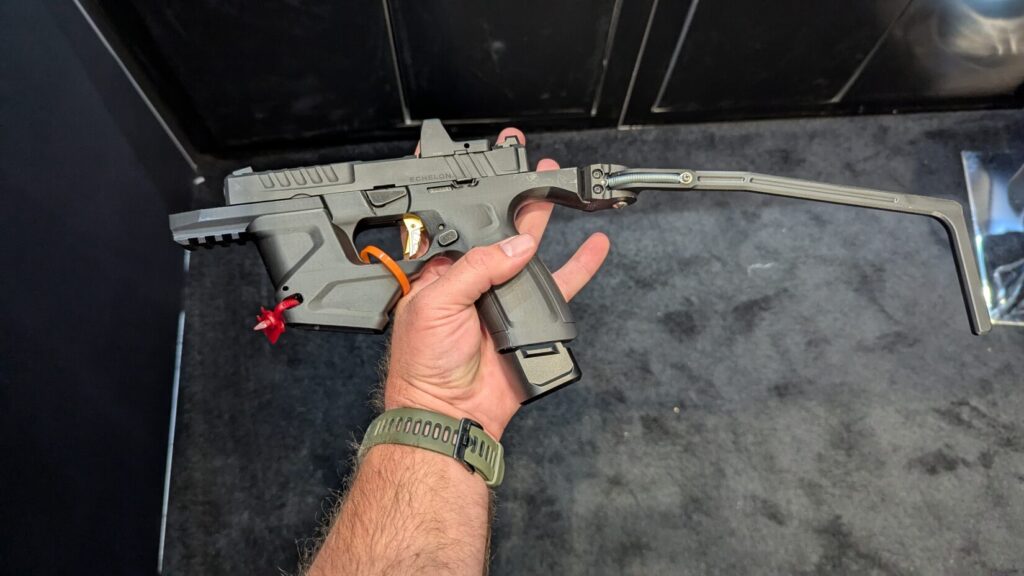 echelon PDW chassis from Tyrant CNC at SHOT Show 2025