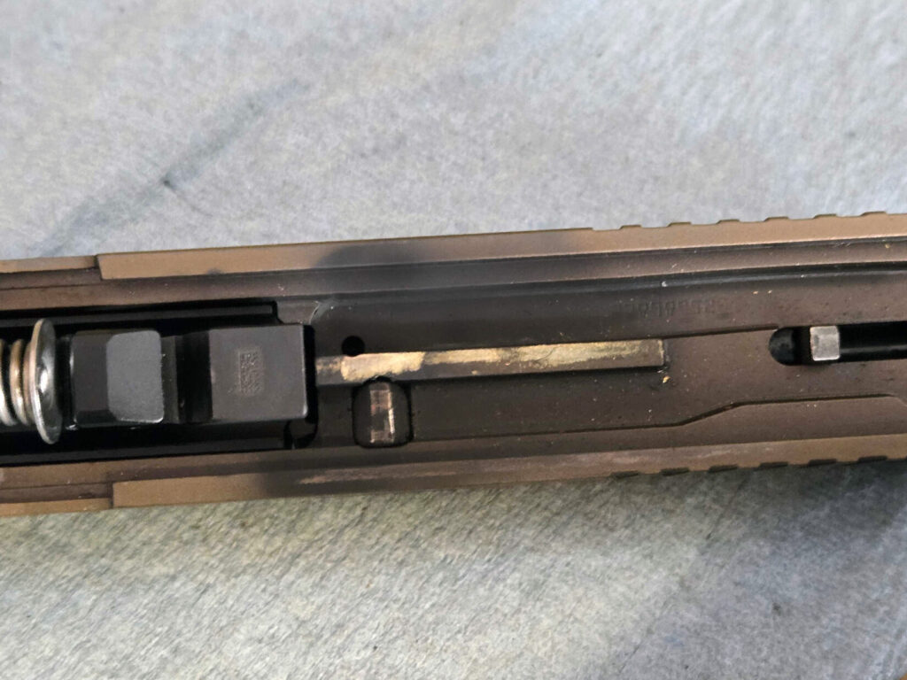 Carbon buildup inside Glock 19X