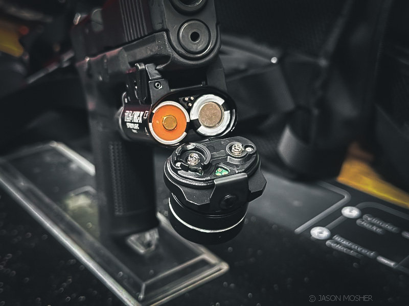 Streamlight TLR-1 HL x front loading battery compartment