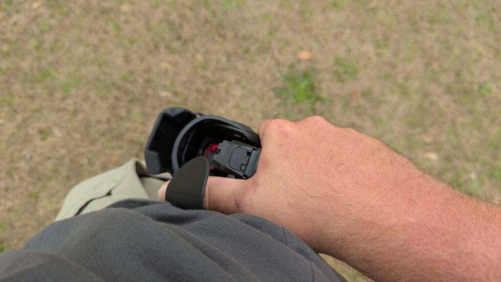 holster draw from Level 3 safariland holster