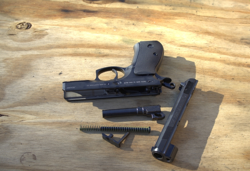 cz p01 disassembled
