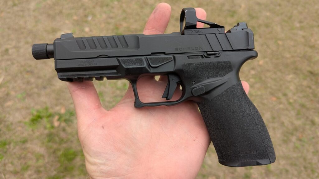 Echelon Ergonomics in hand