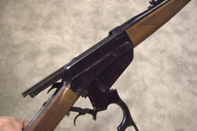 winchester 1895 mag fed lever action rifle open action