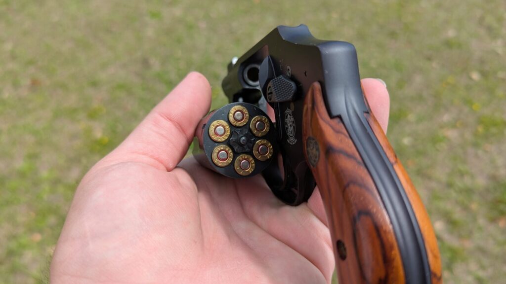 Cylinder of revolver
