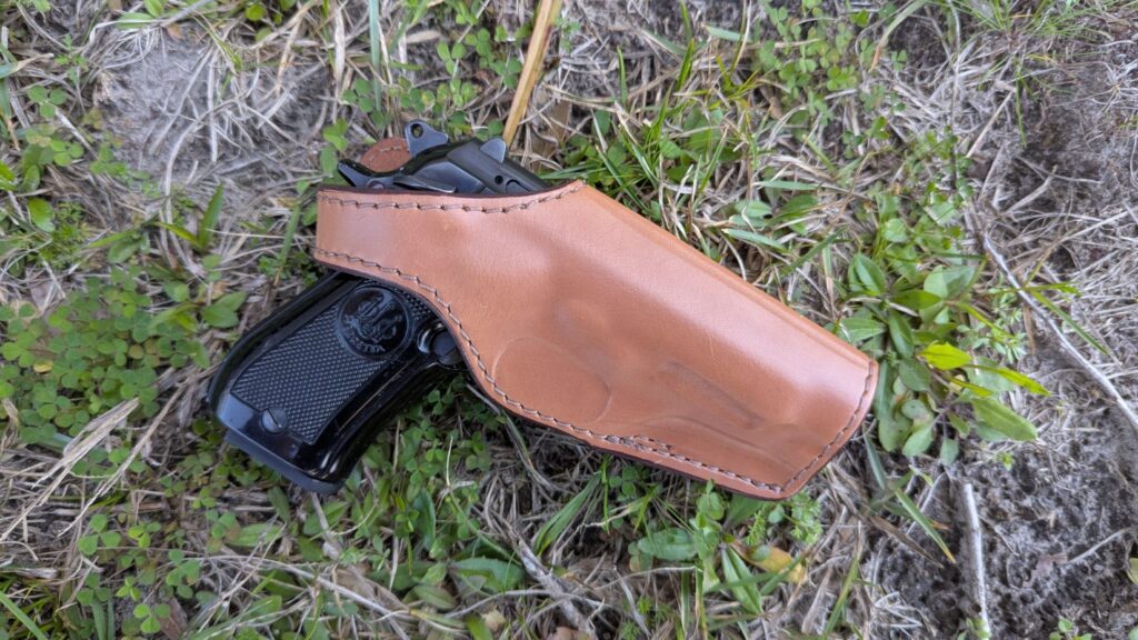 Beretta model 81 in Bianchi 19L leather holster