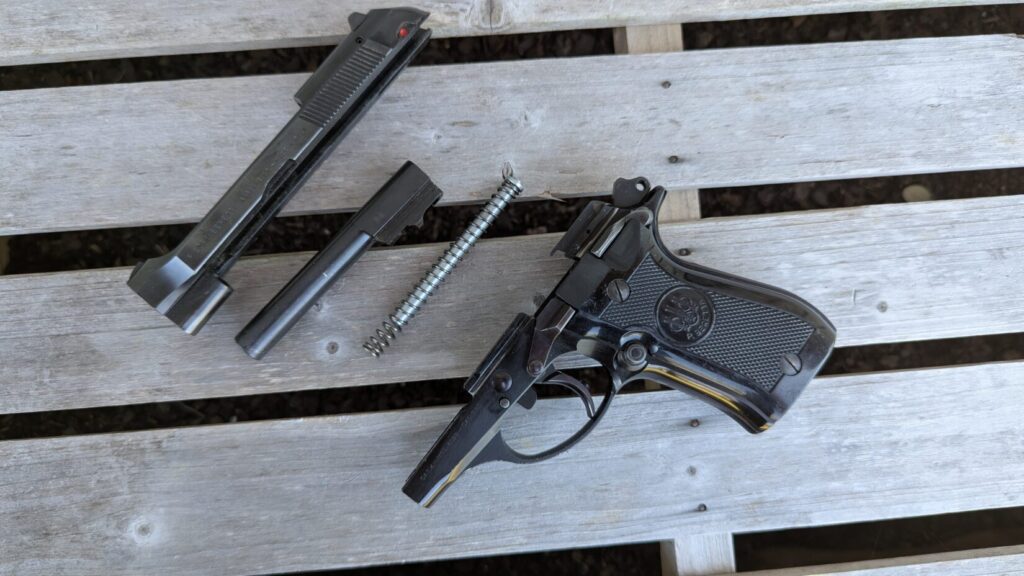 Model 81 taken apart