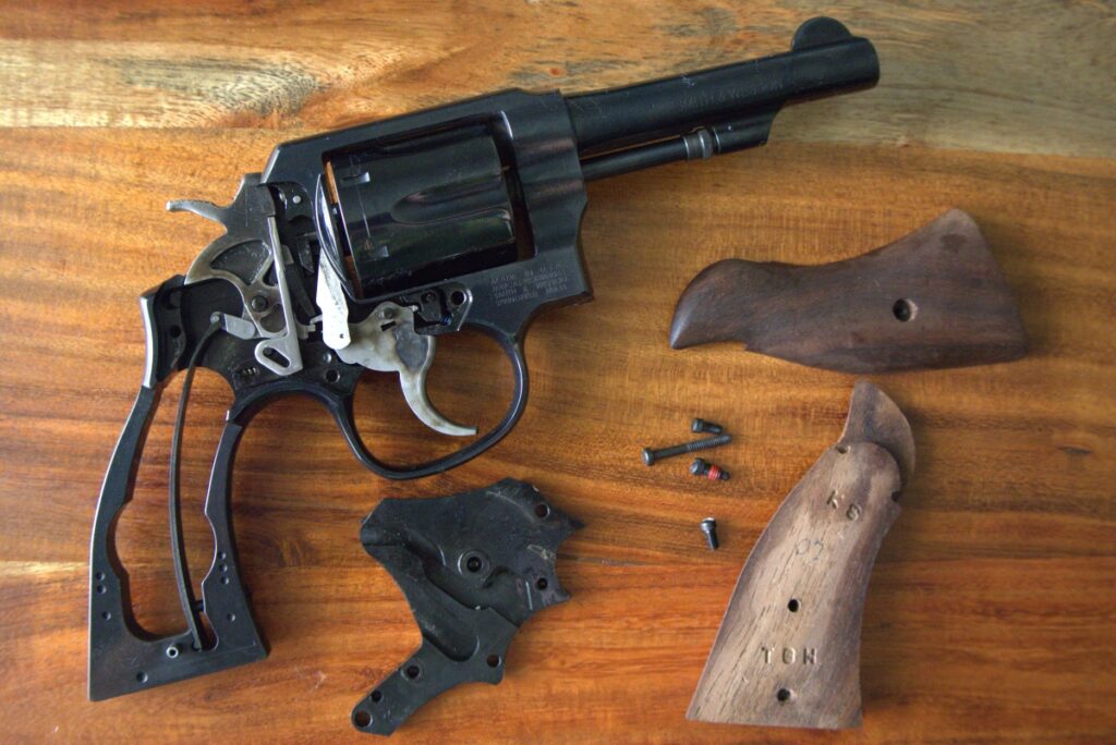 smith & wesson Model 10 lockwork
