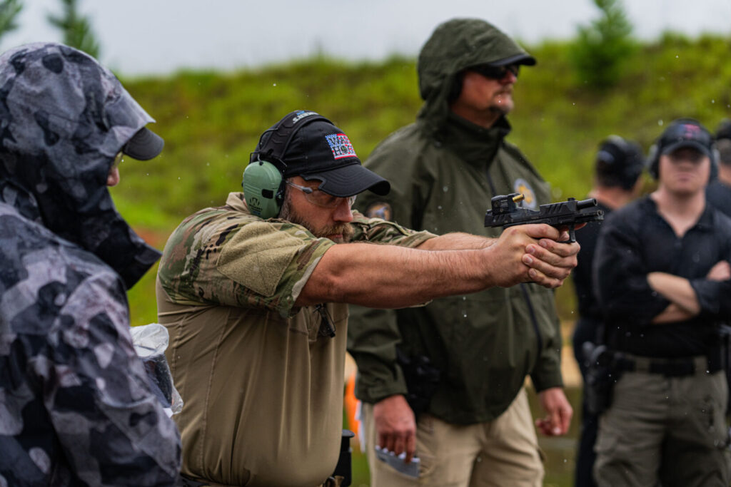 Use a shot timer to see your progress with your draw from the holster