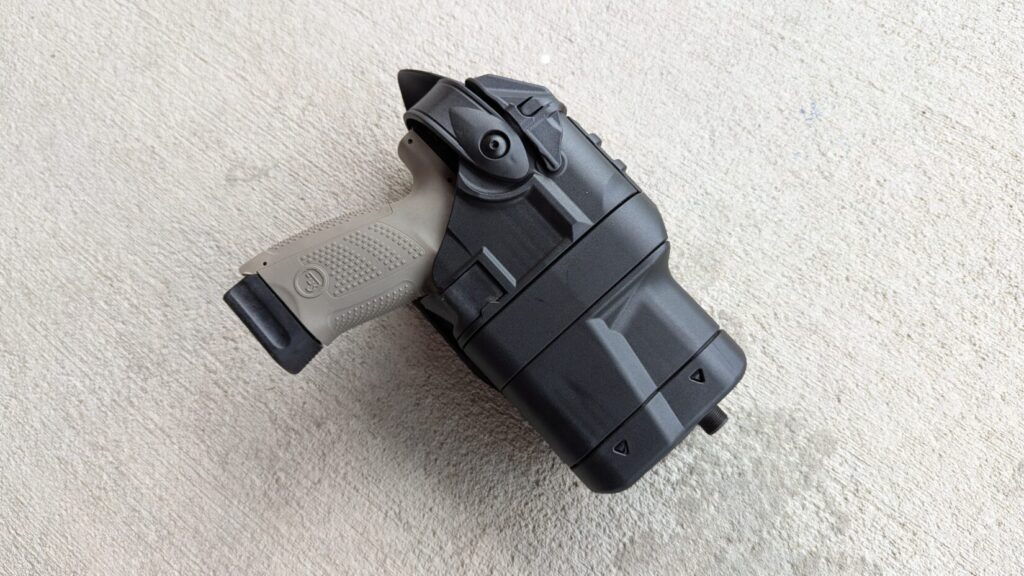 CZ P10 C in Safariland Ballast holster