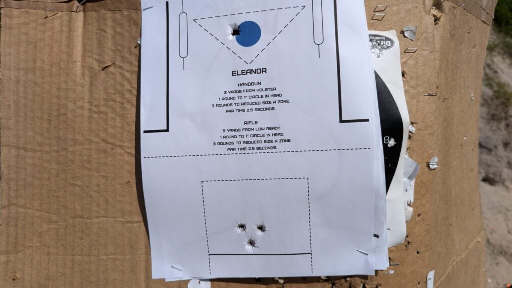 Eleanor target and drill