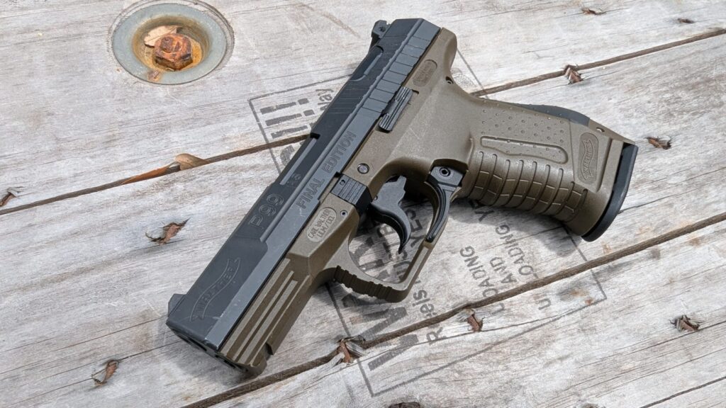 Walther P99 left profile - final edition