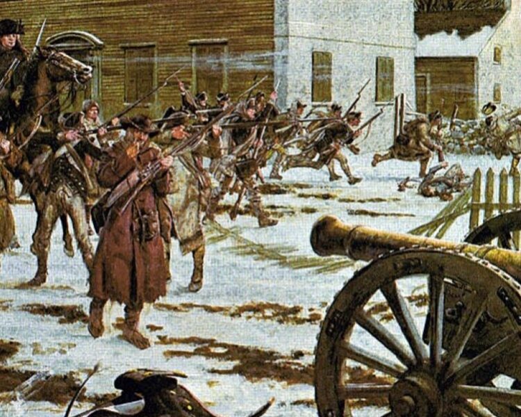 The Battle of Trenton by Charles McBarron