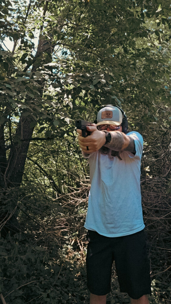 Glock 19 shooting