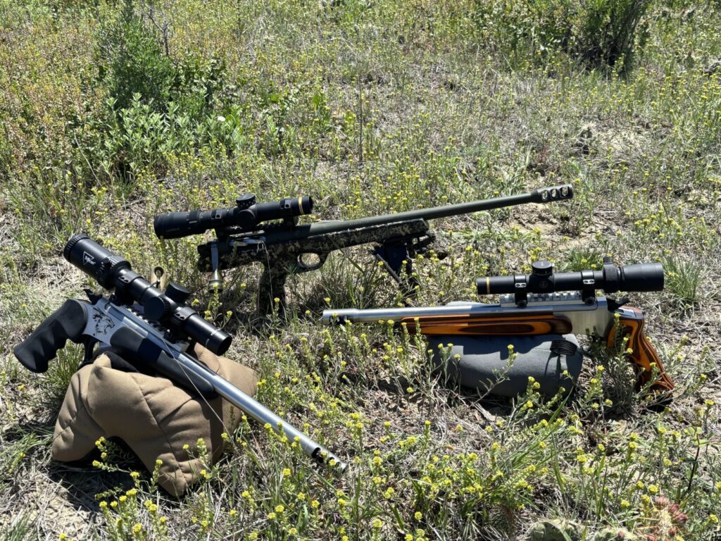 2 SSK50 and a Remington XP100