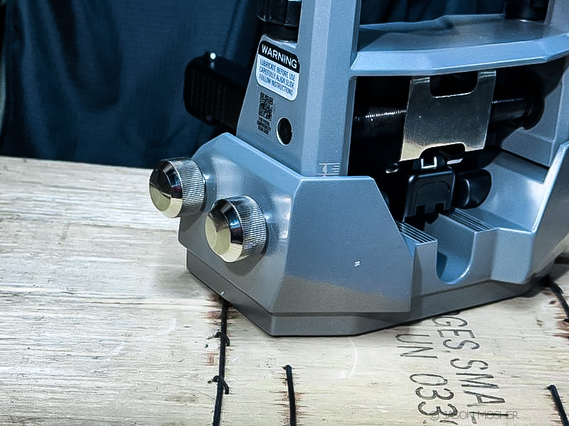 bolts on one side of the Real Avid Master Sight Pusher for tightening the clamp