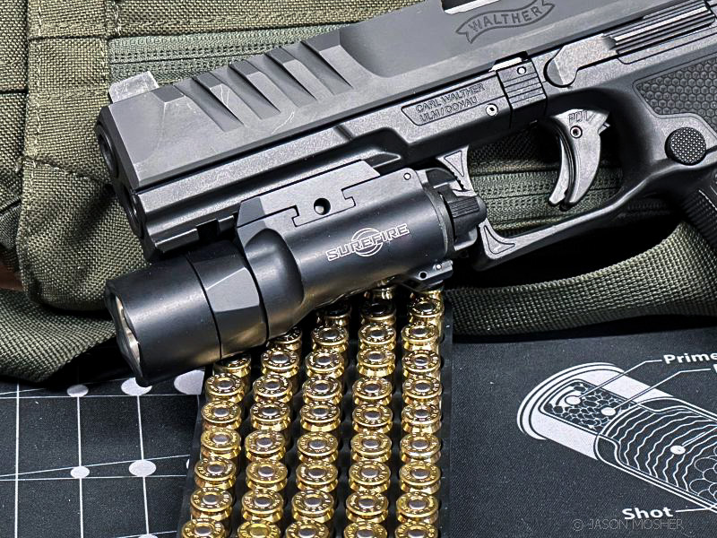 Surefire X300 Turbo on Walther handgun