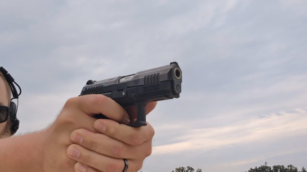 Grand power p1 aiming