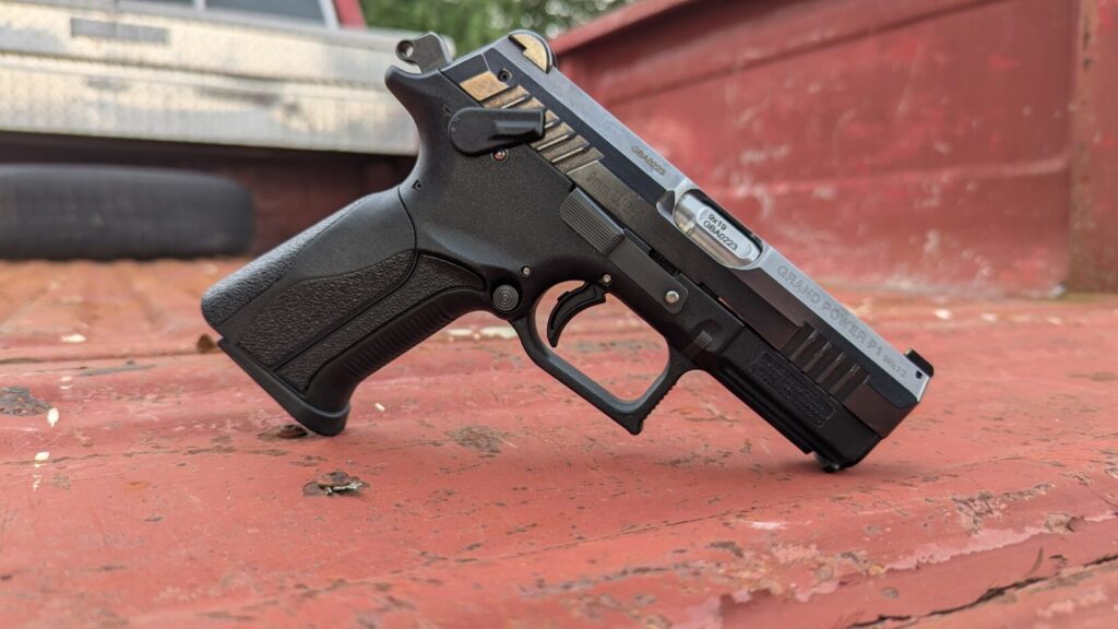 Grand power p1 mk 12 standing