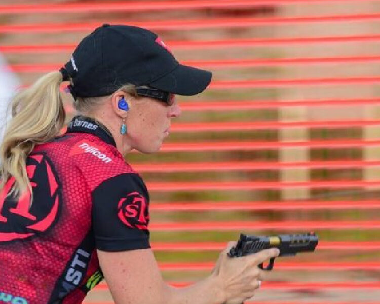 Lanny Barnes shooting 3-gun