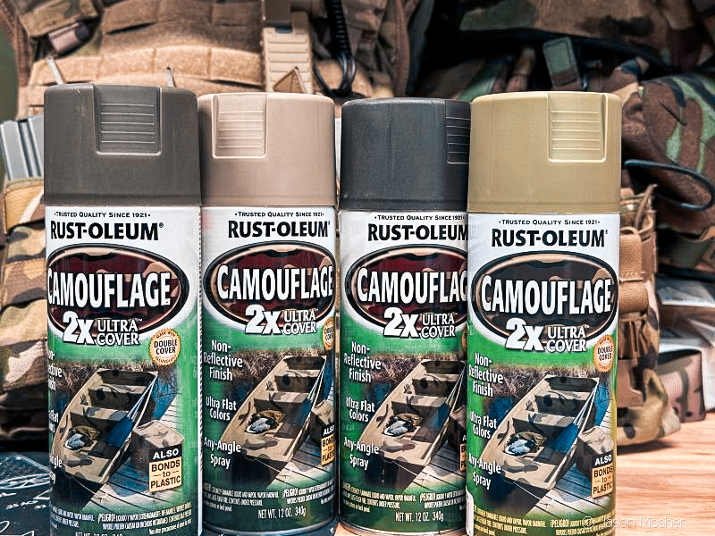 Camouflage paint