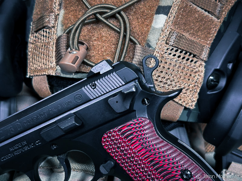 CZ 75D has a decocker/safety.