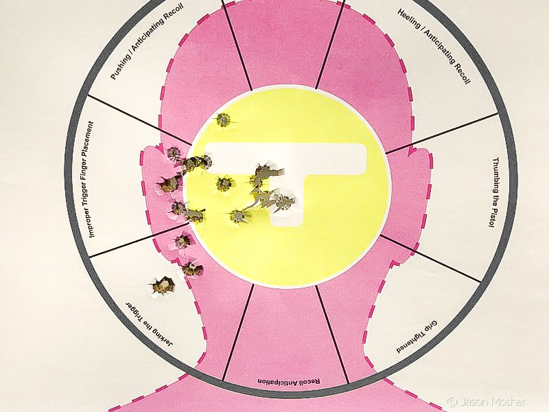 Groupings with the Kraken Green Dot Optic. 