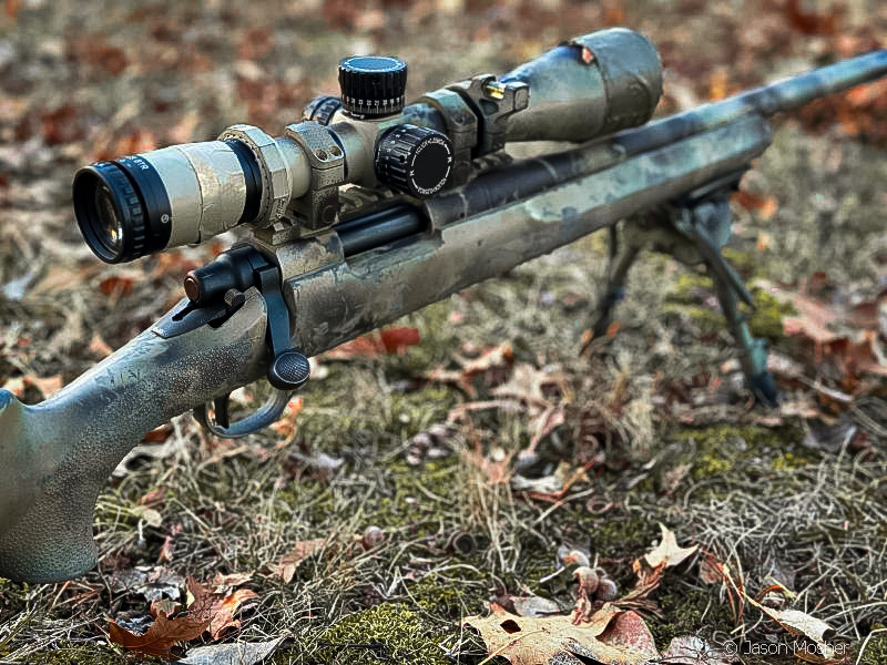 Camo for a sniper rifle.
