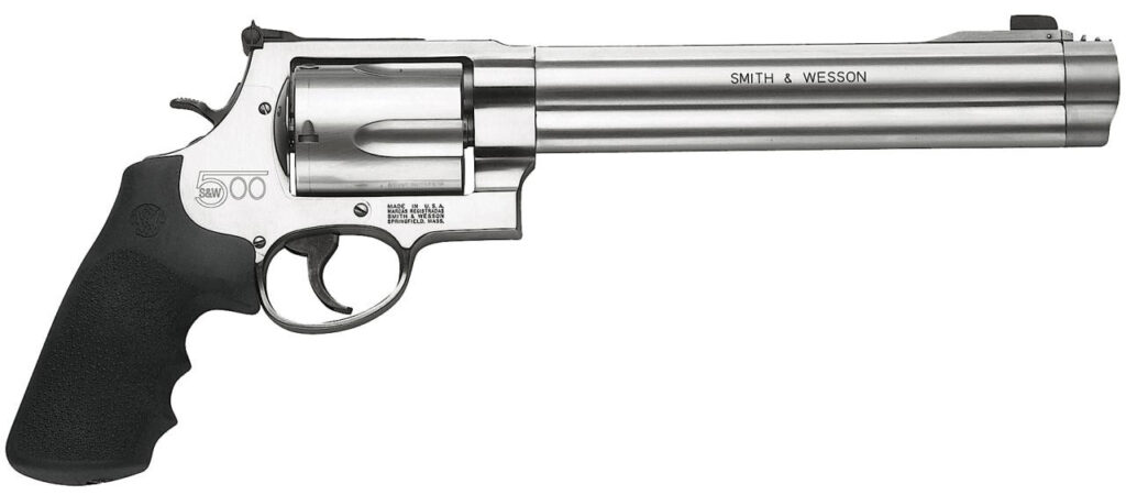 S&W 500 on white