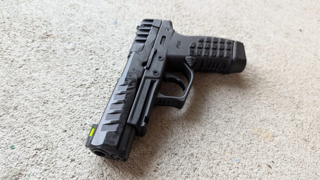 KelTec P15, left side