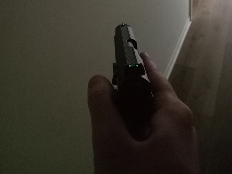 cz p01 pistol with tritium night sights 