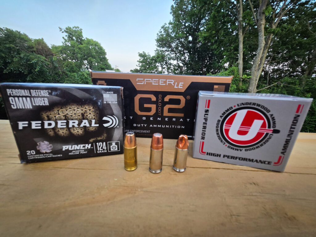 defensive 9mm ammunition