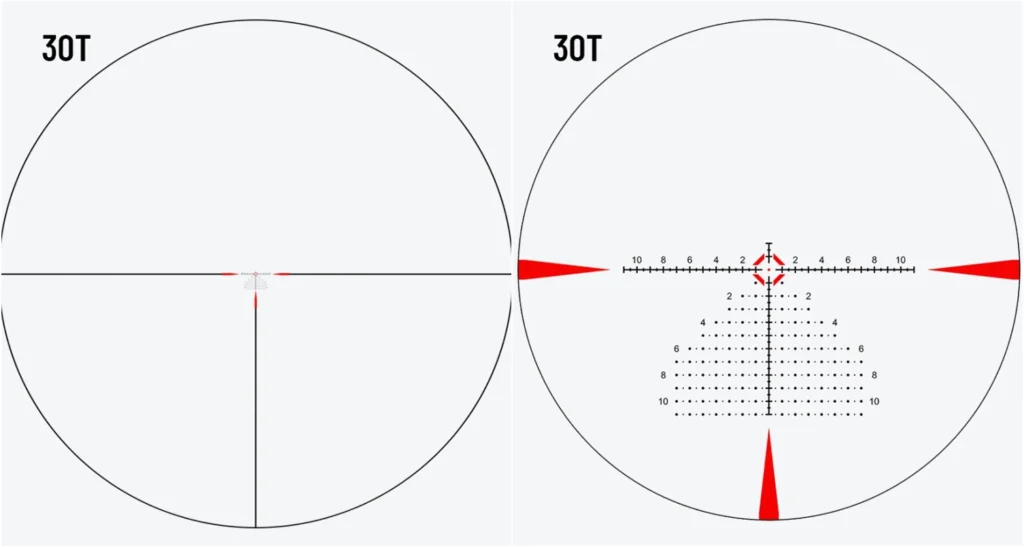 Riton Optics 3OT scope reticle