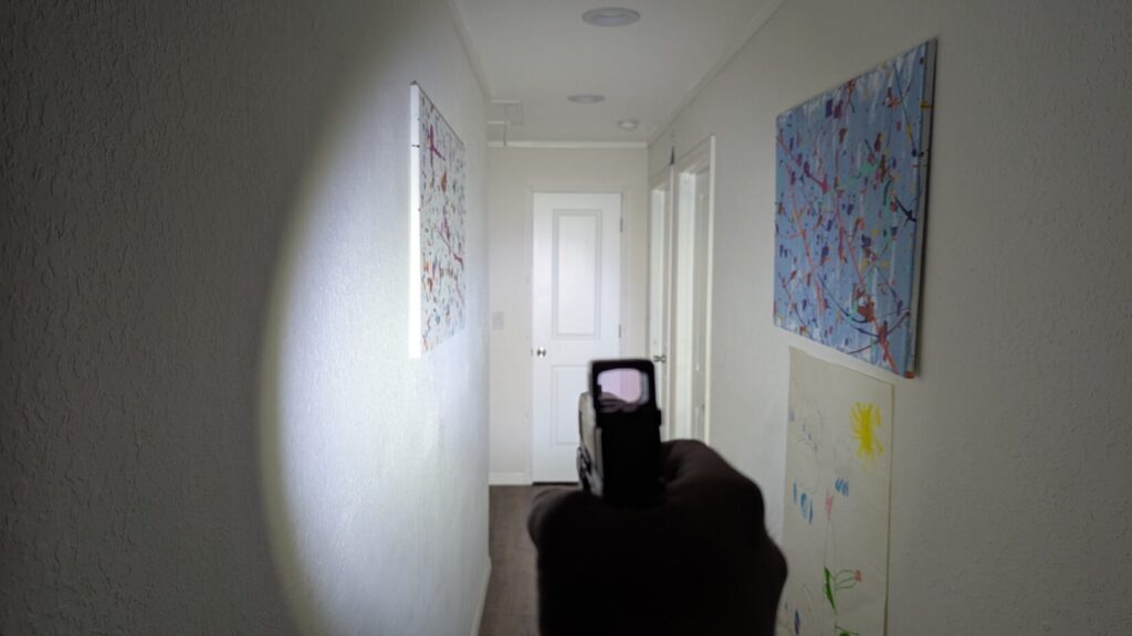 Light in hallway