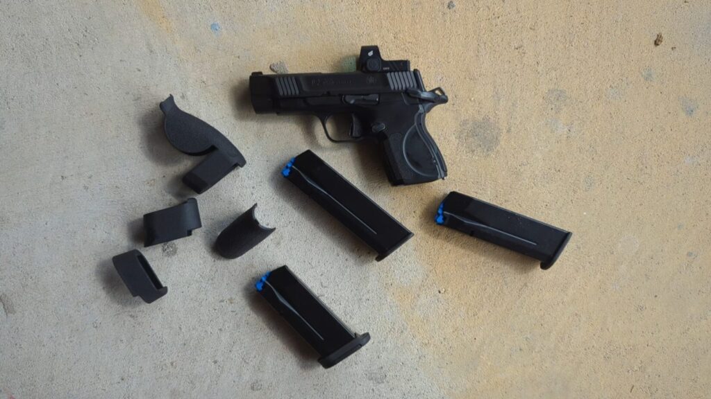The CSX grip and magazine options
