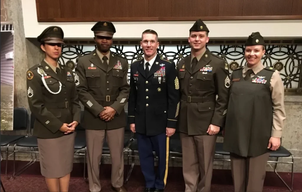 US Army uniforms Pinks and Greens