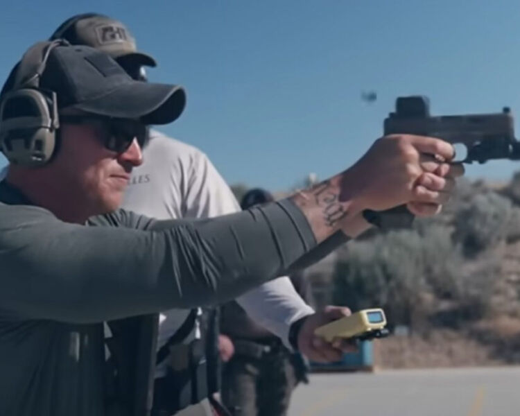 rick crawley shooting pistol