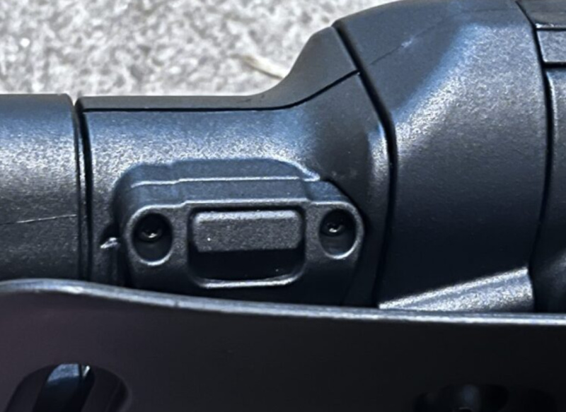 Axon signal sensor port on duty holster