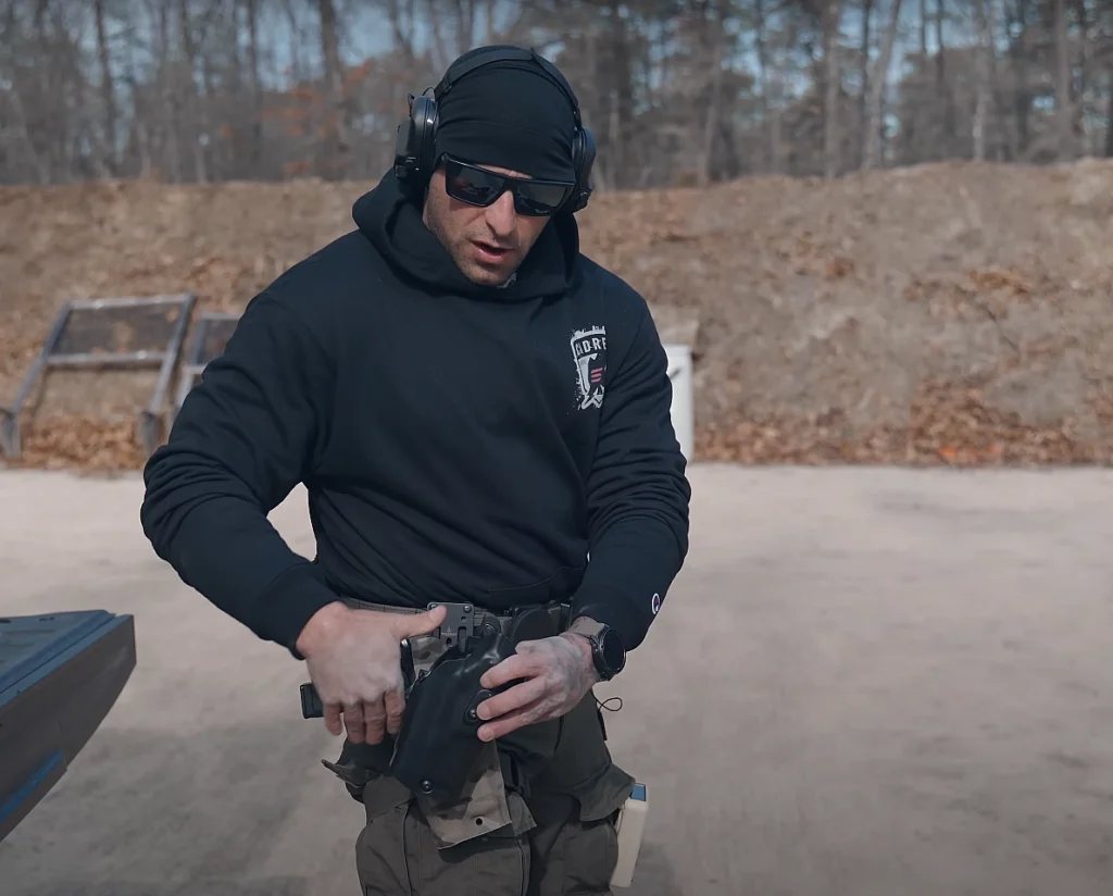 Positive cant on Safariland ALS holster