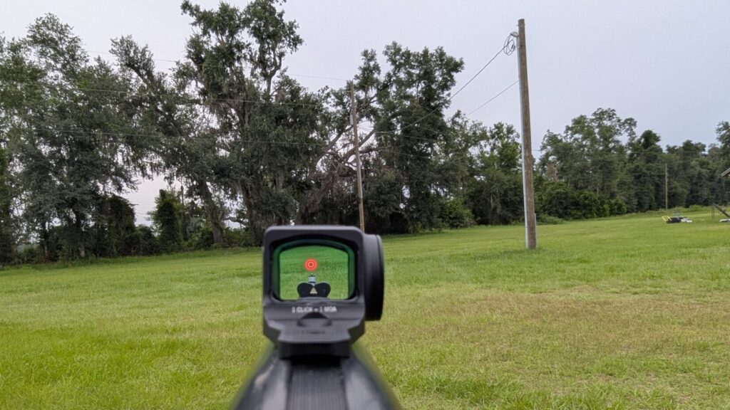 reticle red dot sight