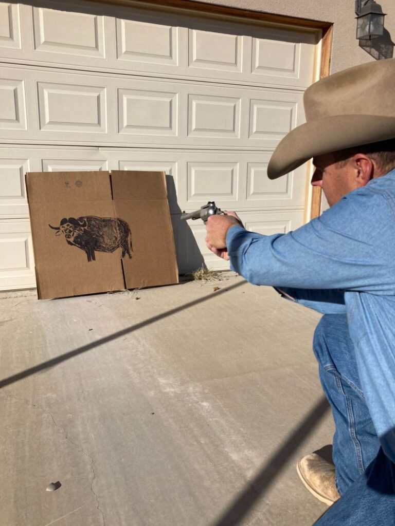 Dry fire practice is an important aspect of preparation, especially when tackling dangerous game.