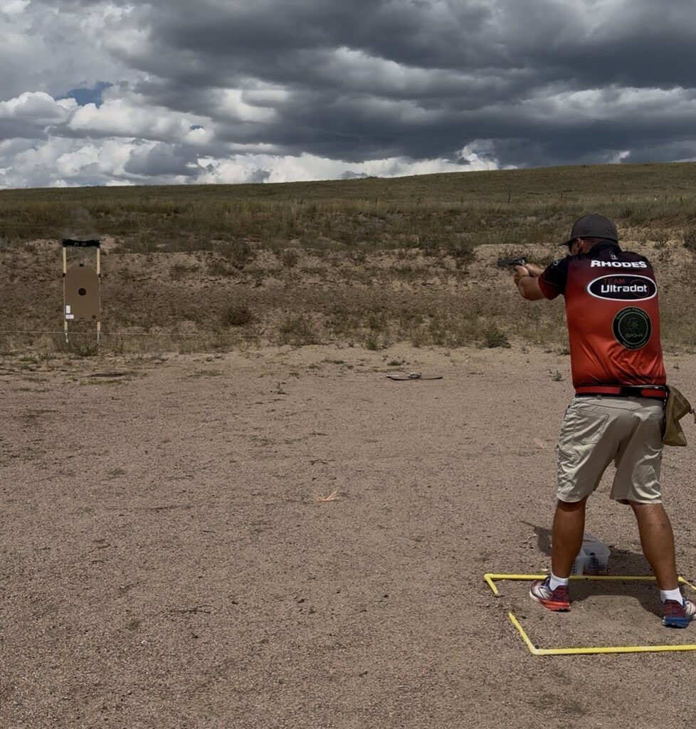 The mover at Steamboat Challenge with a Spohr Revolver