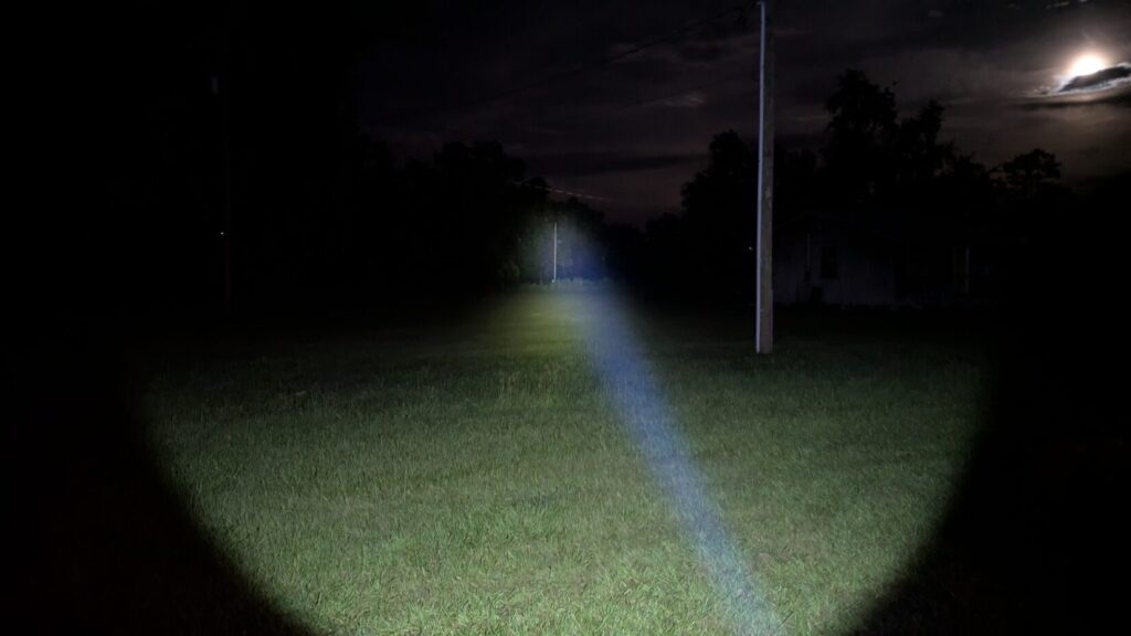 Springfield Armory Echelon pistol with a Nightstick TWM-30-T outdoors