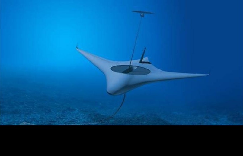 Artist’s concept of Manta Ray Manta Ray Uncrewed Underwater Vehicle (UUV) developed by the Defense Advanced Research Project Agency (DARPA) in collaboration with Northrup Grumman. DARPA is a research and development arm of the U.S. Department of Defense that’s basically the Pentagon’s playground for futuristic tech. (Photo by DARPA. Public Domain)
