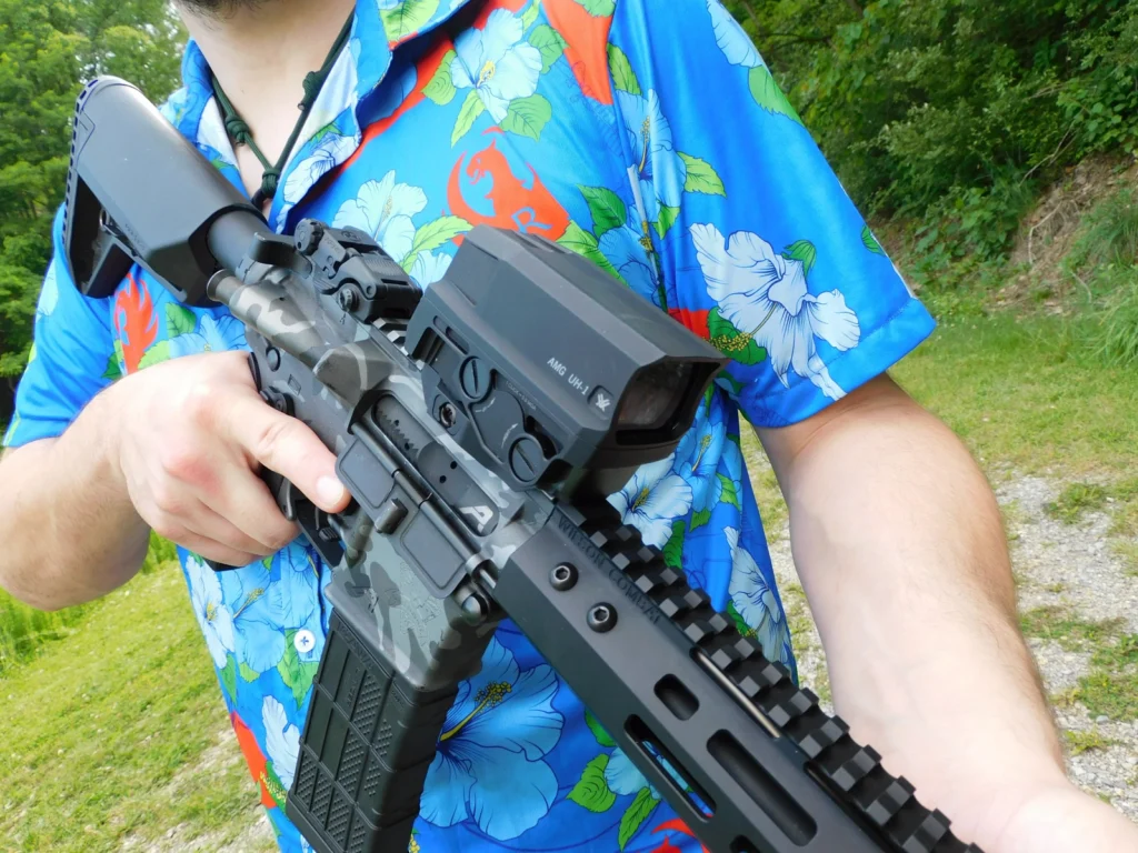Vortex UH-1 Holographic Sight on an AR-15