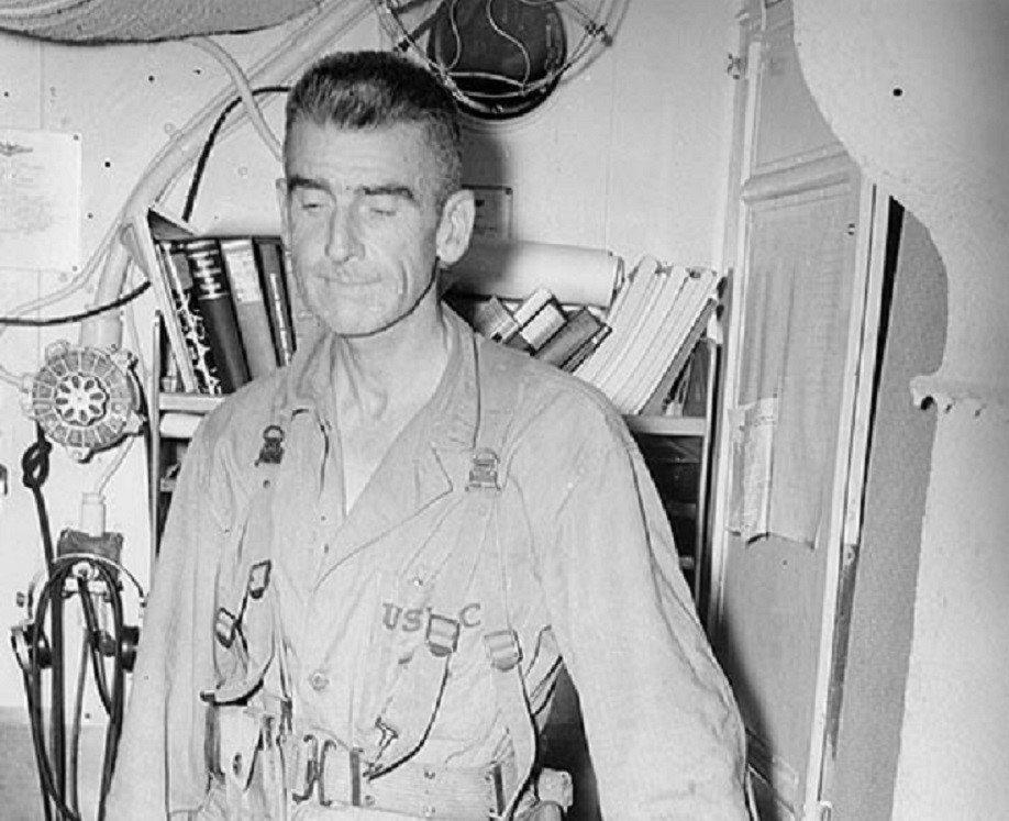 Marine Lieutenant Colonel Evans F. Carlson. (U.S. Navy photo from the Naval Historical Center. Public Domain)